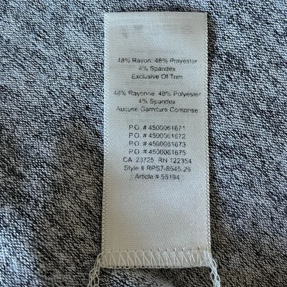 WILFRED FREE MARLED HEATHER GREY DRESS - Picture 6 of 6